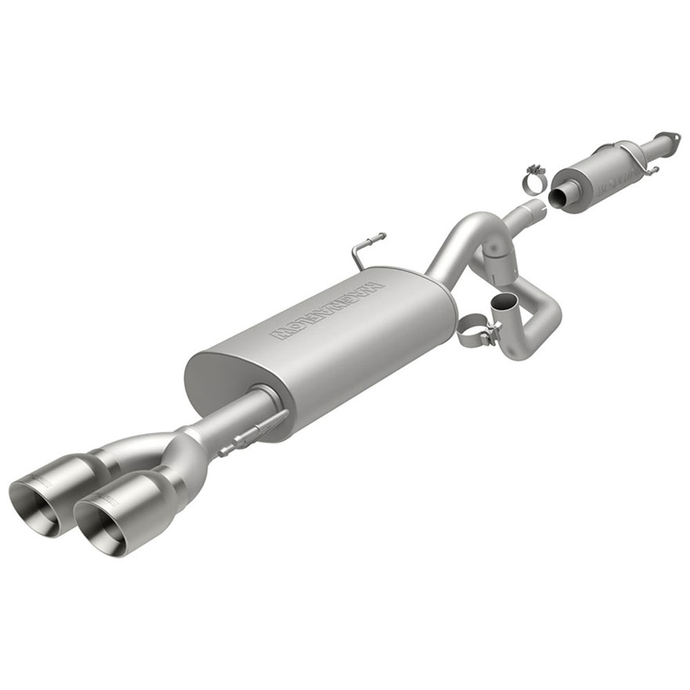 MagnaFlow Street Series Stainless CatBack System 15520