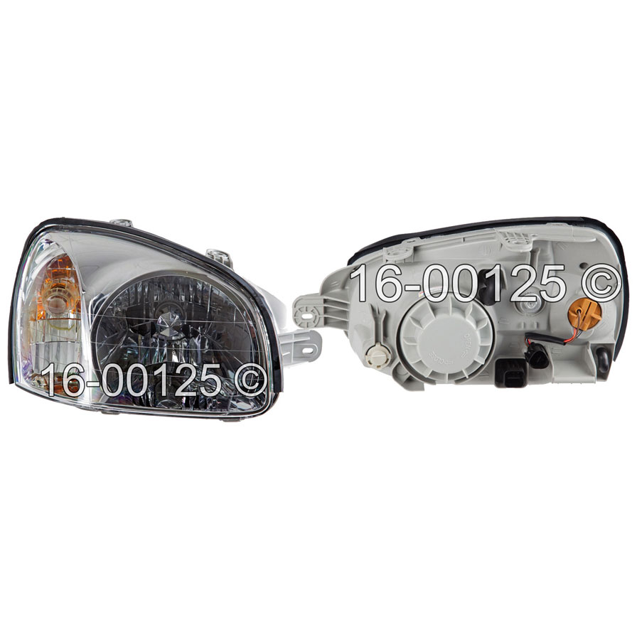 Hyundai Santa Fe                       Headlight AssemblyHeadlight Assembly