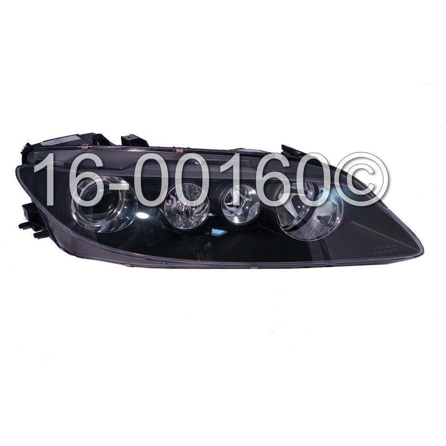 Mazda 6                              Headlight AssemblyHeadlight Assembly