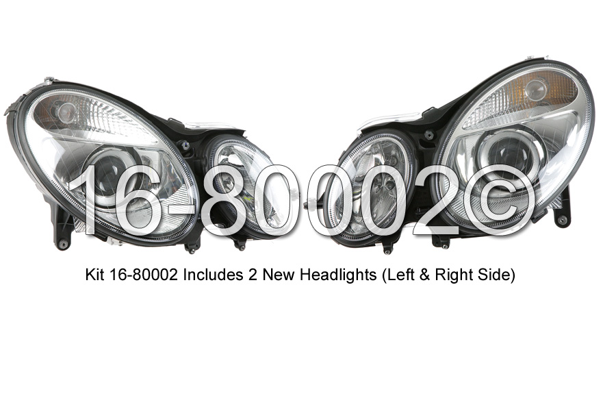 Mercedes_Benz E55 AMG                        Headlight SetHeadlight Set