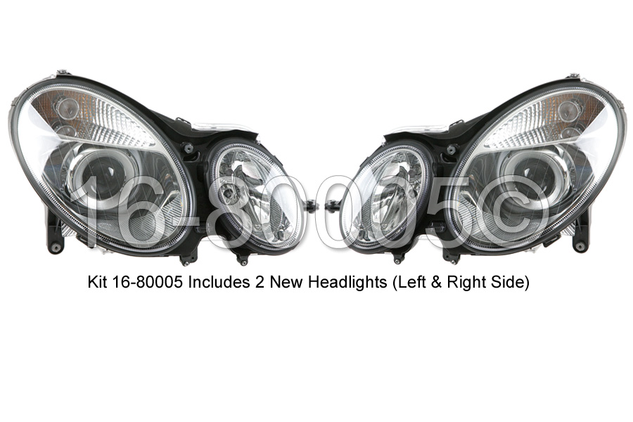 Mercedes_Benz E55 AMG                        Headlight SetHeadlight Set