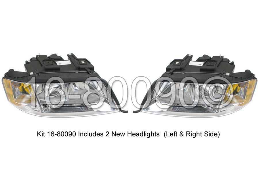 Audi A8                             Headlight Set