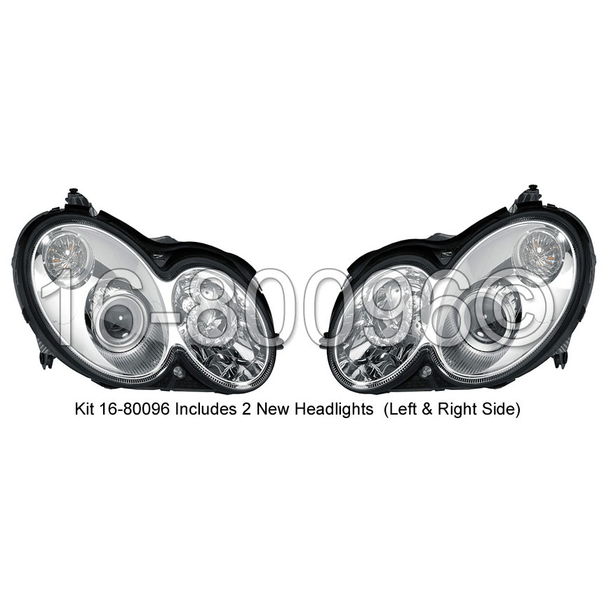 Mercedes_Benz CLK63 AMG                      Headlight SetHeadlight Set