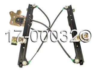 Cadillac Window Regulator with Motor