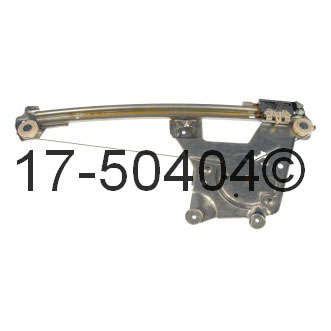 Audi 100                            Window Regulator Only