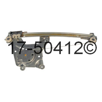 Audi 100                            Window Regulator Only