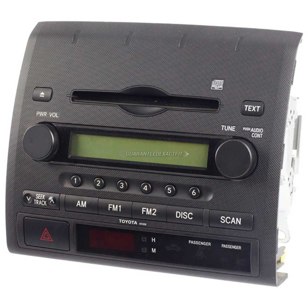 Toyota Tacoma                         Radio or CD PlayerRadio or CD Player