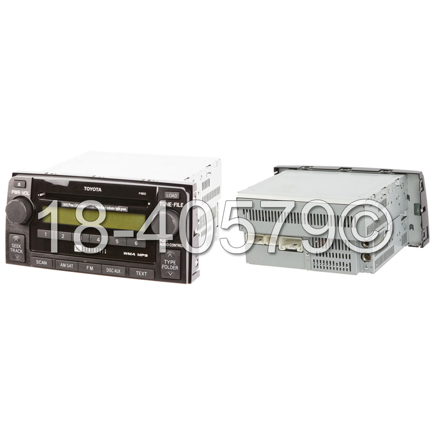 Toyota 4 Runner                       Radio or CD PlayerRadio or CD Player