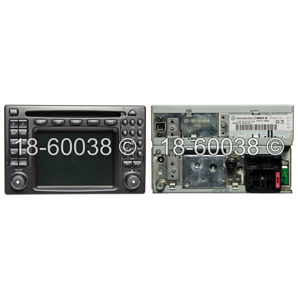 Mercedes_Benz CLK320                         Navigation UnitNavigation Unit