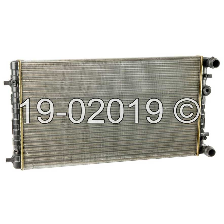 2000 Volkswagen Beetle Radiator 2.0L Models