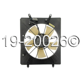 Acura MDX                            Cooling Fan AssemblyCooling Fan Assembly