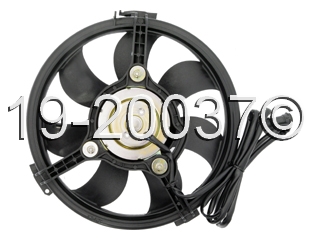 Audi Cooling Fan Assembly
