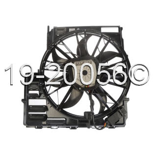 BMW X5                             Cooling Fan AssemblyCooling Fan Assembly