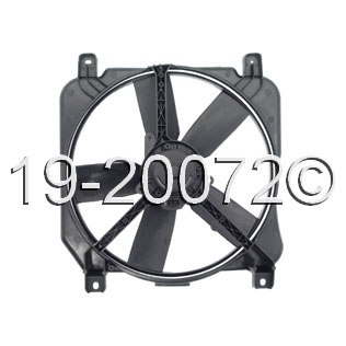 Cadillac Deville                        Cooling Fan AssemblyCooling Fan Assembly