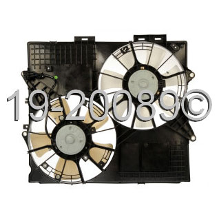 Cadillac STS                            Cooling Fan AssemblyCooling Fan Assembly