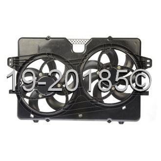 Mercury Marquis                        Cooling Fan AssemblyCooling Fan Assembly