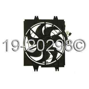 Hyundai Sonata                         Cooling Fan AssemblyCooling Fan Assembly