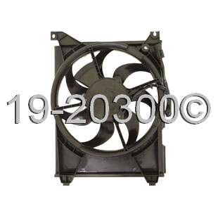 Hyundai Sonata                         Cooling Fan AssemblyCooling Fan Assembly