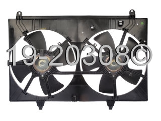Infiniti FX35                           Cooling Fan AssemblyCooling Fan Assembly