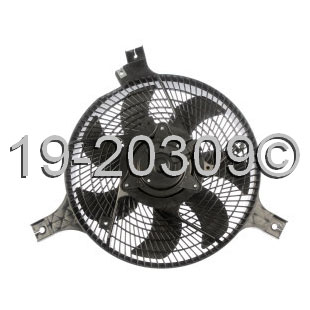 Infiniti FX45                           Cooling Fan AssemblyCooling Fan Assembly