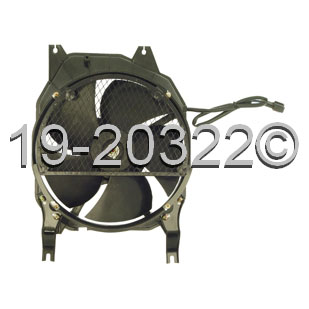 Isuzu Trooper                        Cooling Fan AssemblyCooling Fan Assembly