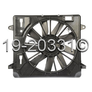 Jeep Wrangler                       Cooling Fan AssemblyCooling Fan Assembly