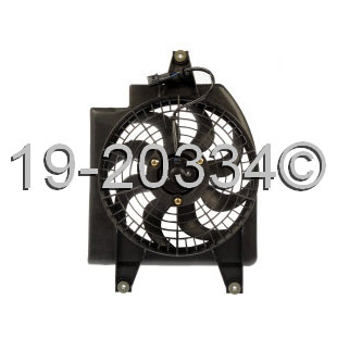 Kia Rio                            Cooling Fan Assembly