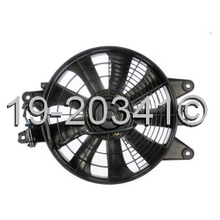 Kia Sephia                         Cooling Fan AssemblyCooling Fan Assembly