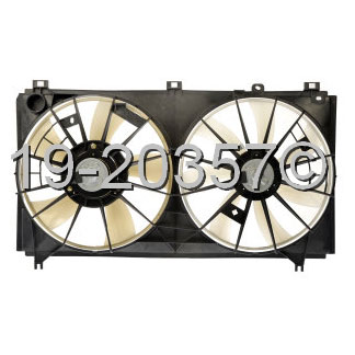 Lexus IS250                          Cooling Fan AssemblyCooling Fan Assembly