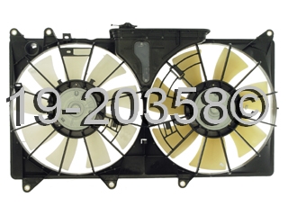 Lexus IS300                          Cooling Fan AssemblyCooling Fan Assembly