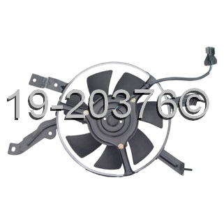 Mazda 626                            Cooling Fan AssemblyCooling Fan Assembly