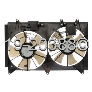 Mazda CX-7                           Cooling Fan AssemblyCooling Fan Assembly