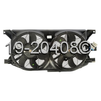 Mercedes_Benz ML350                          Cooling Fan AssemblyCooling Fan Assembly