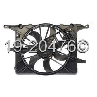 Saturn Sky                            Cooling Fan Assembly