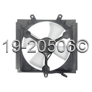 Subaru Justy                          Cooling Fan AssemblyCooling Fan Assembly