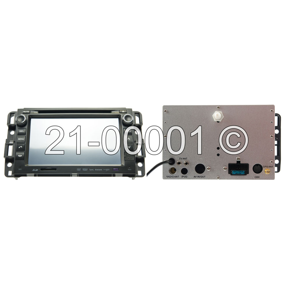 GMC Acadia                         Navigation Upgrade OEM Fit In Dash