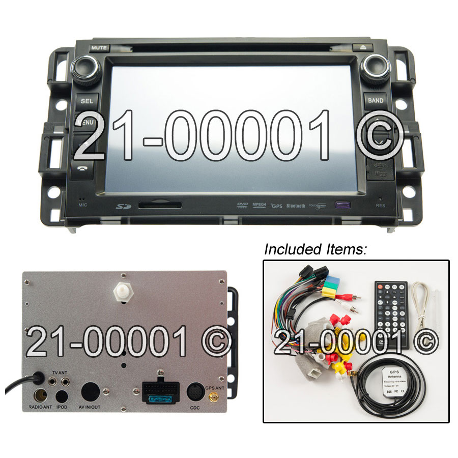 GMC Acadia                         Navigation Upgrade OEM Fit In Dash