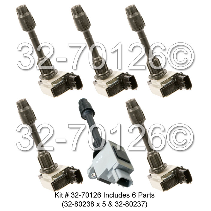 Infiniti QX4                            Ignition Coil SetIgnition Coil Set