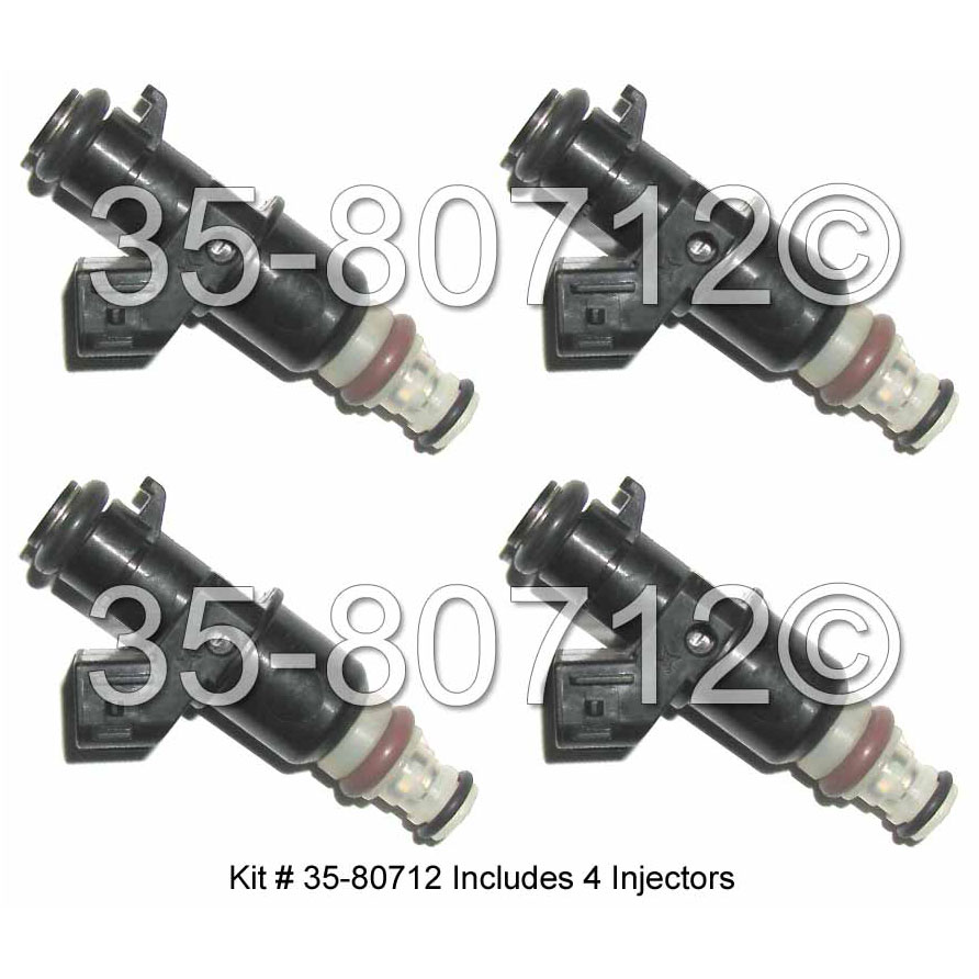 Honda CRV Fuel Injector Set 2.4L Engine