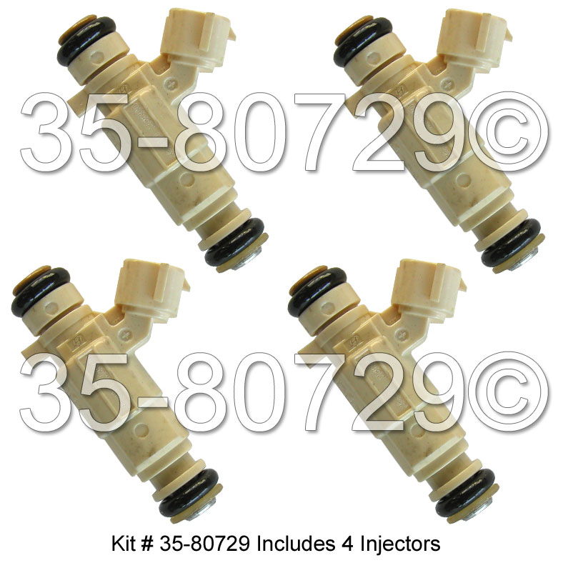 Kia Sportage Fuel Injector Set 2.0L Engine DOHC Models Cylinders 3