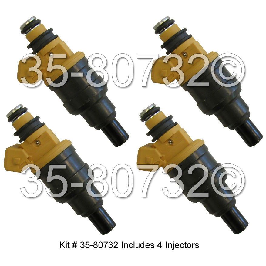 Hyundai Excel Fuel Injector Set 1.5L Engine