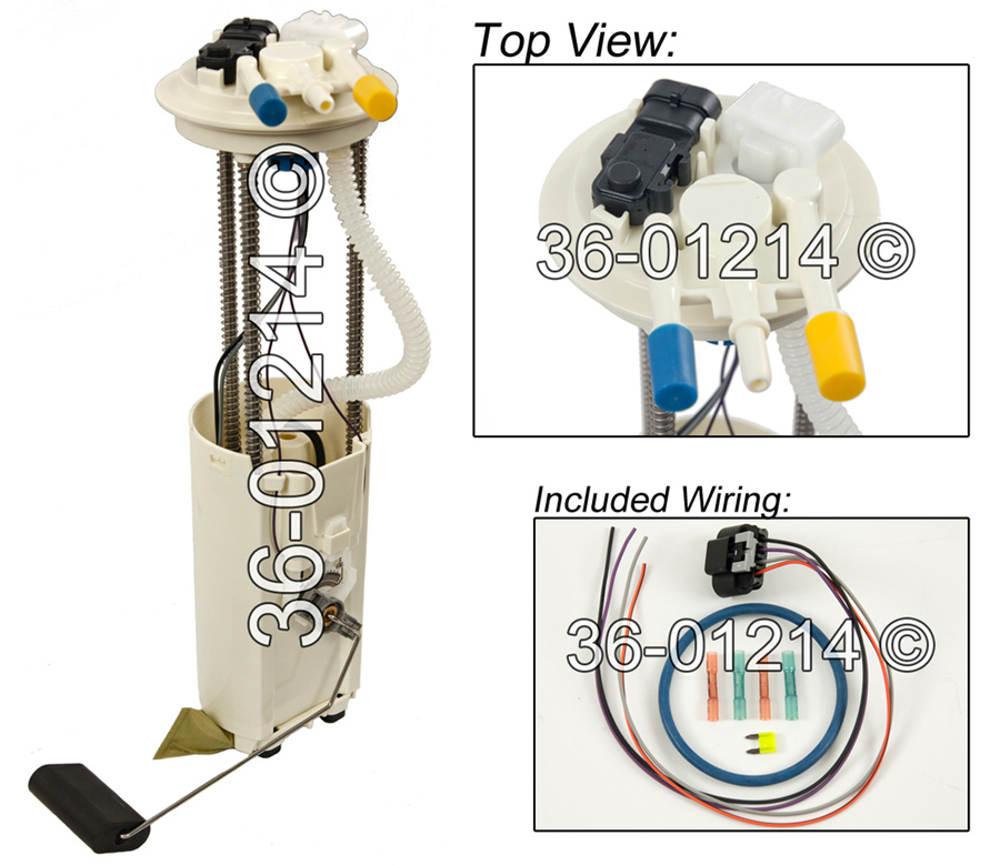 Chevrolet Astro Van Fuel Pump Assembly Parts from Car Parts Warehouse