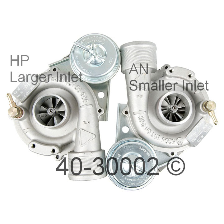 2004 Volkswagen Passat 1.8L Gas Engine Turbocharger