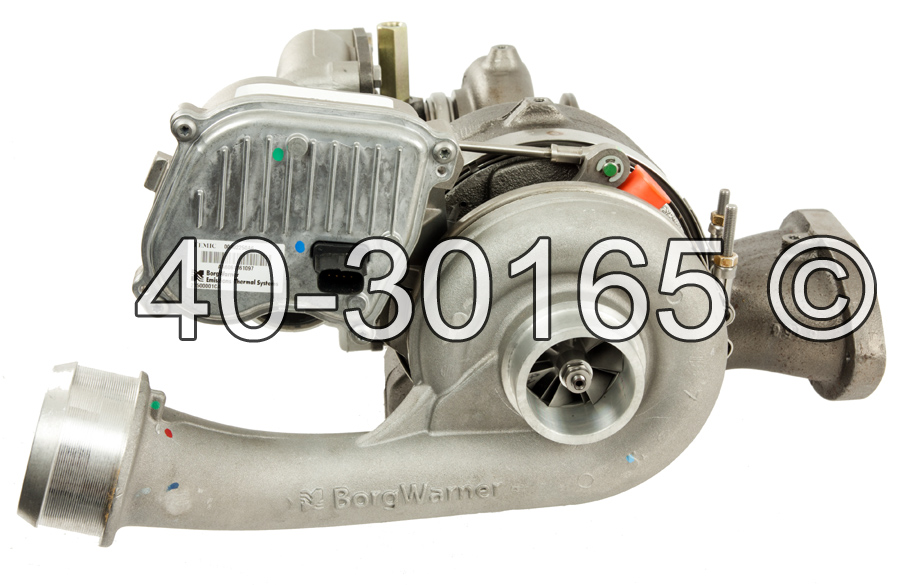 2010 Ford F Series Trucks 6.4L Twin-Turbocharged Diesel Engine - High and Low Pressure Turbochargers - Sold Together Turbocharger