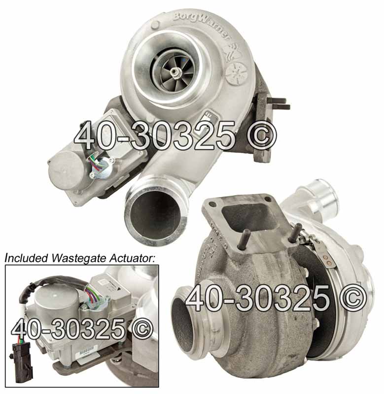 2010 International All Models Navistar DT466 Engine with BorgWarner Turbocharger Number 173941 Turbocharger