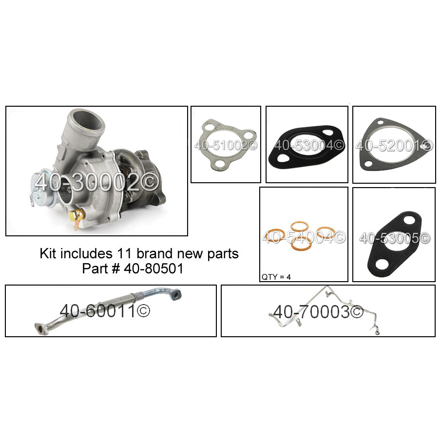 Mitsubishi Turbo Installation Kit
