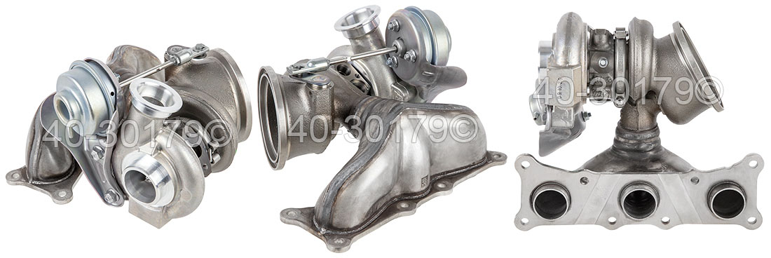 2009 BMW 535 535i xDrive Models - Rear Turbocharger [Cylinders 4 Through 6] Turbocharger