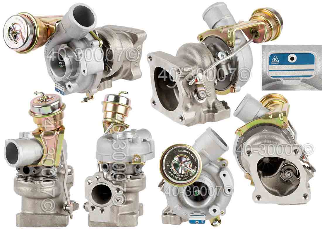 2001 Audi A6 Left Side Turbo Turbocharger