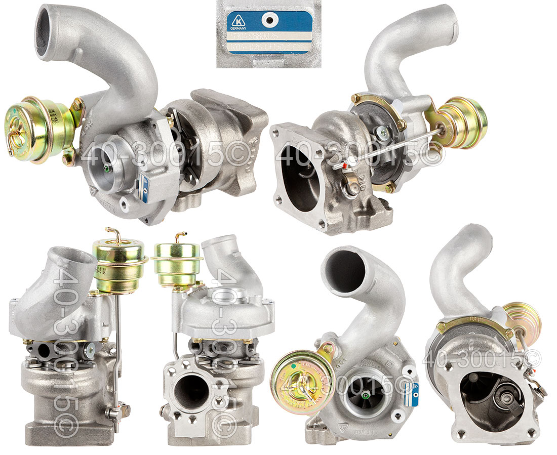 2001 Audi A6 Right Side Turbo Turbocharger