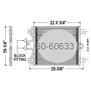 International All Models A/C Condenser